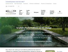 Tablet Screenshot of etangplaisir.com